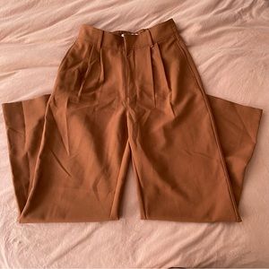 Abercrombie tailored wide leg pant